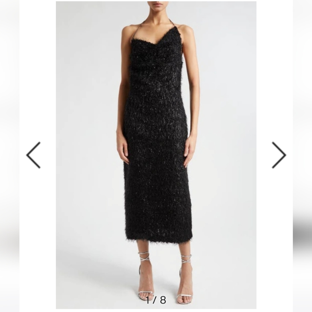 Stine goya fluffy knitted lurex dress - Picture 3 of 12